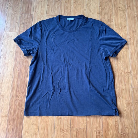 Club Monaco Refined Tee T-Shirt Black Size XL 100% Cotton - Picture 1 of 8